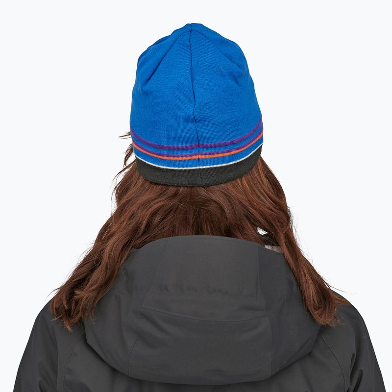 Téli sapka Patagonia Beanie classic fitz roy/andes blue 5