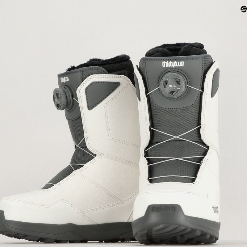 Női snowboard csizma ThirtyTwo Shifty Boa W'S '23 fehér/szürke 7