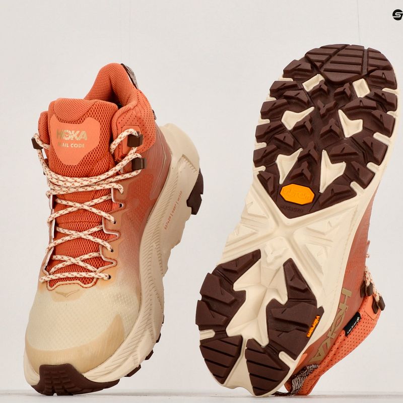Női túracipő HOKA Trail Code GTX sun baked/shortbread 17
