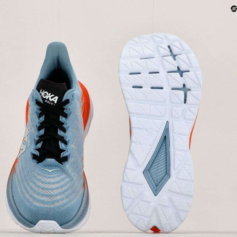 HOKA férfi Mach 5 mountain spring/puffin's bill futócipő 13