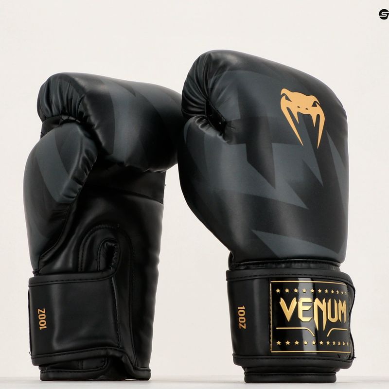Bokszkesztyűk Venum Razor black/gold 6