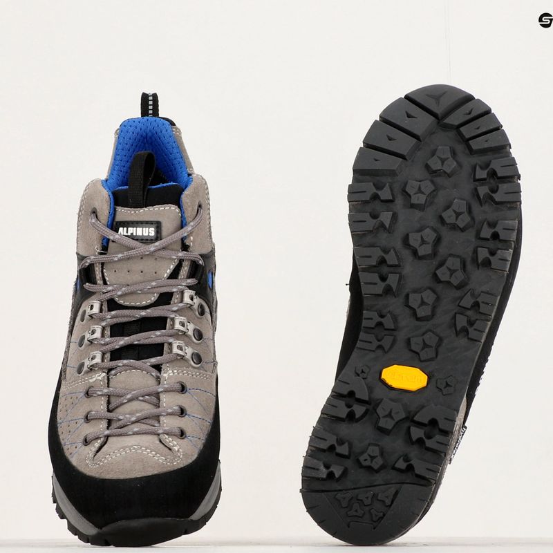 Női túrabakancs Alpinus The Ridge Mid Pro antracit/kék 10