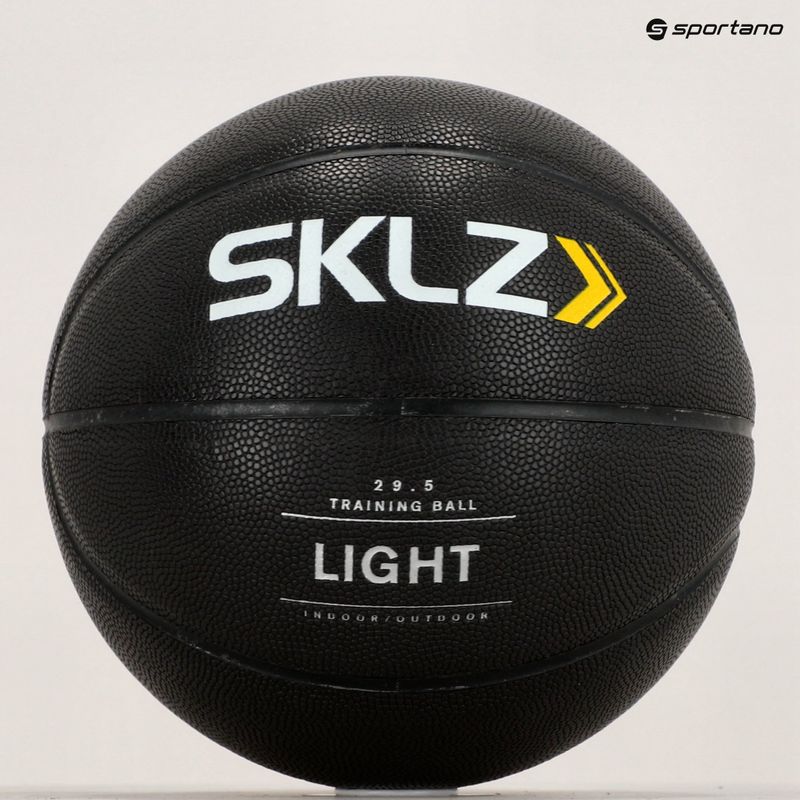 SKLZ Lightweight Control Kosárlabda edzőlabda kosárlabda edzéshez fekete 5 méret 5