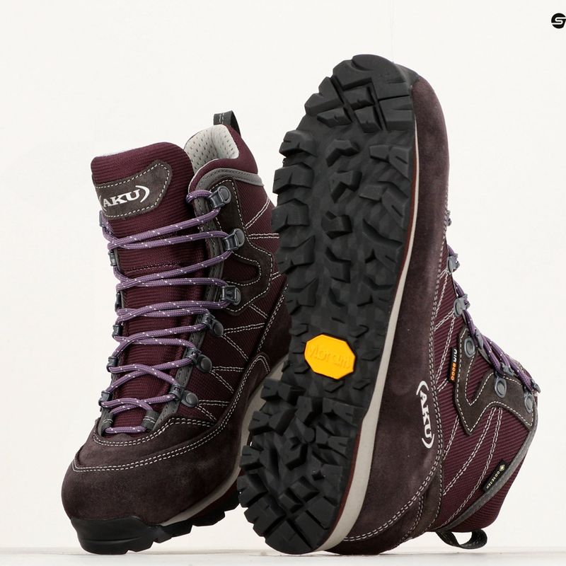AKU Trekker Lite III GTX lila/szürke női túrabakancsok 8