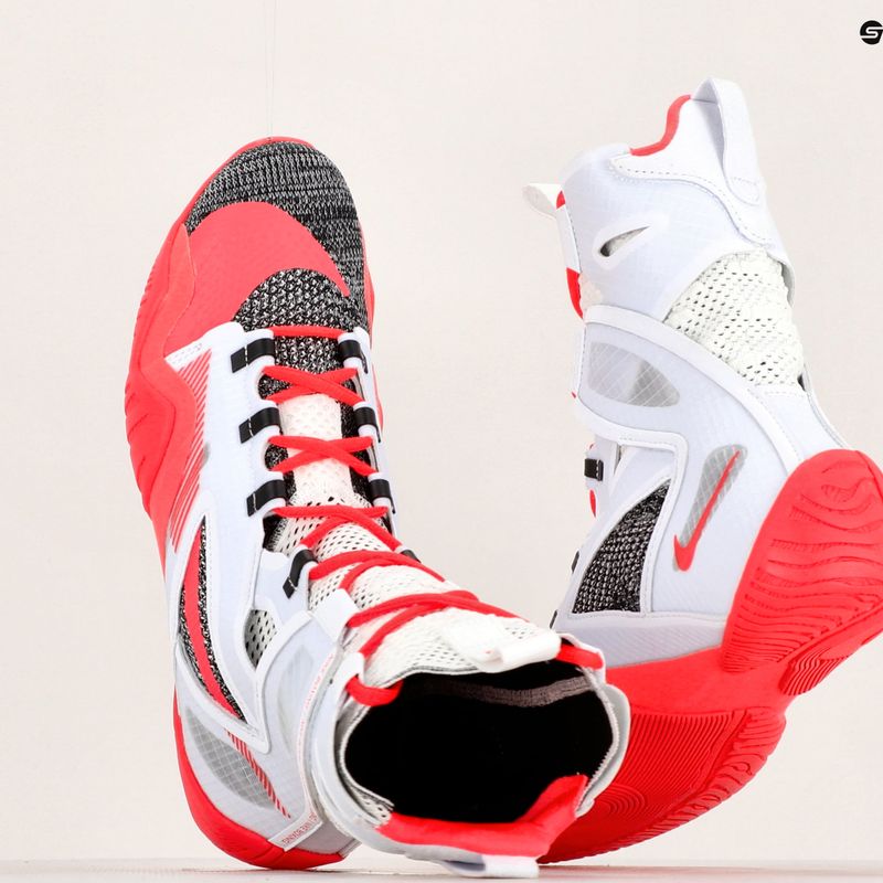 Boksz cipő Nike Hyperko 2 white/bright crimson/black 8