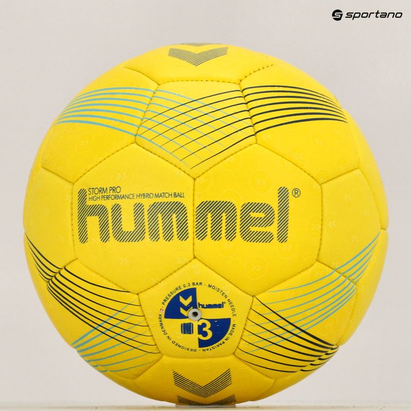 Hummel Strom Pro HB kézilabda sárga/kék/tengeri méret 3 11