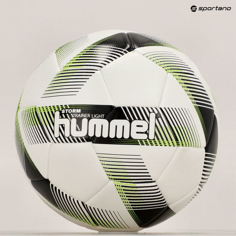 Hummel Storm Trainer Light FB labdarúgó fehér/fekete/zöld 4-es méret 6