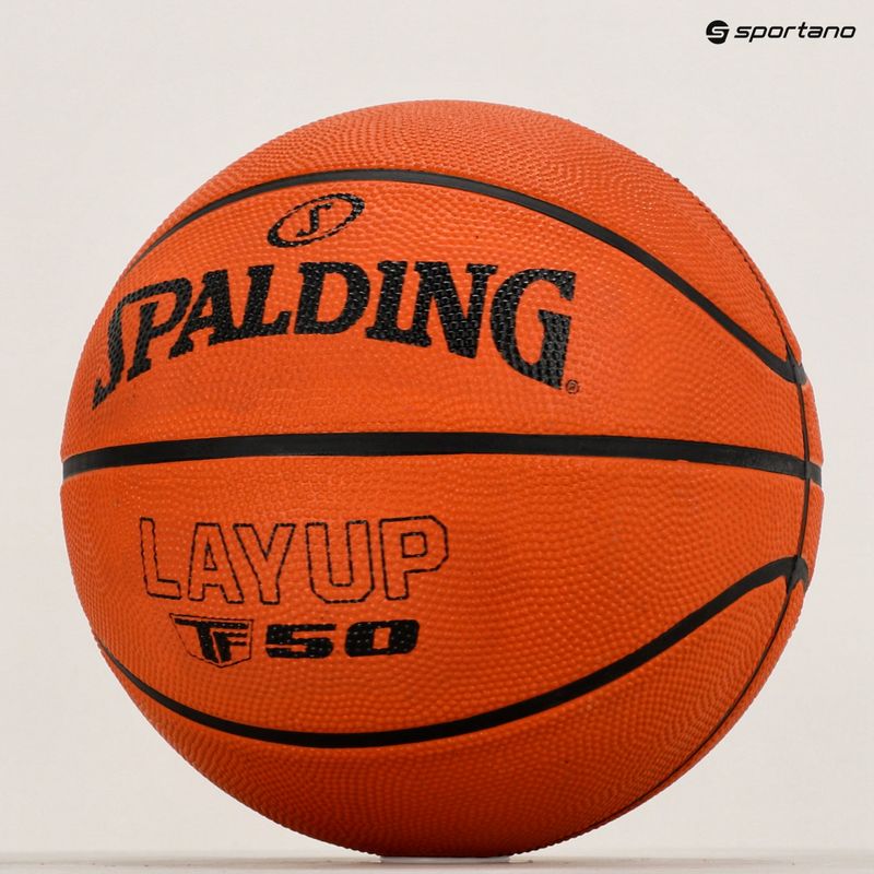 Spalding TF-50 Layup kosárlabda, narancssárga 84332Z 5
