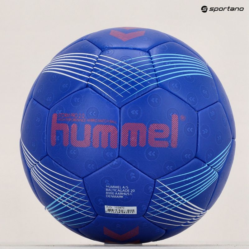 Hummel Storm Pro 2.0 HB kék/piros kézilabda méret 2 5
