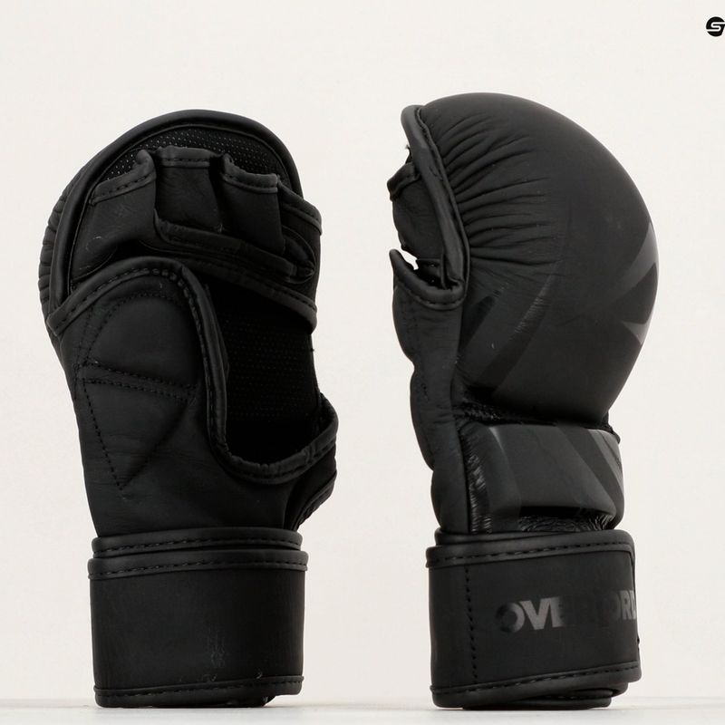 Overlord Sparring MMA grappling kesztyű fekete 101003-BK/S 8