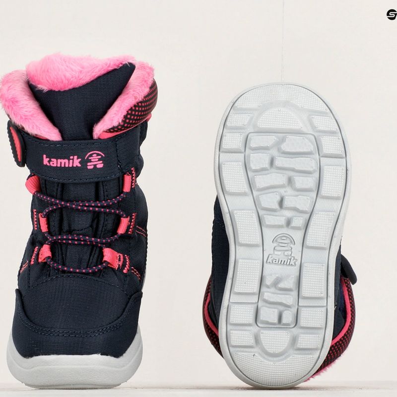 Kamik Stance2 navy/magenta gyermek túrabakancsok 10