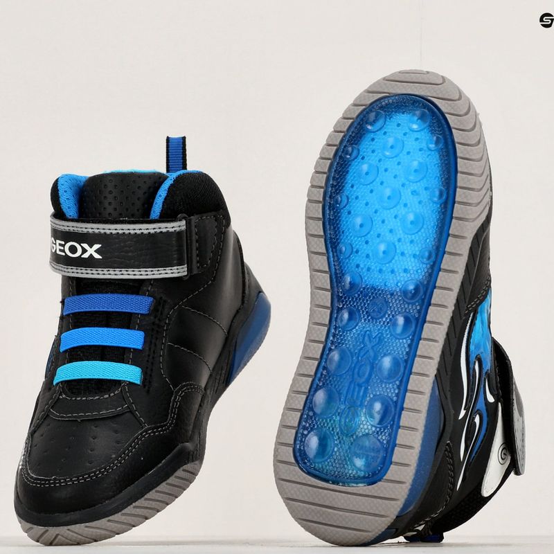gyermekcipő Geox Inek black/blue 16