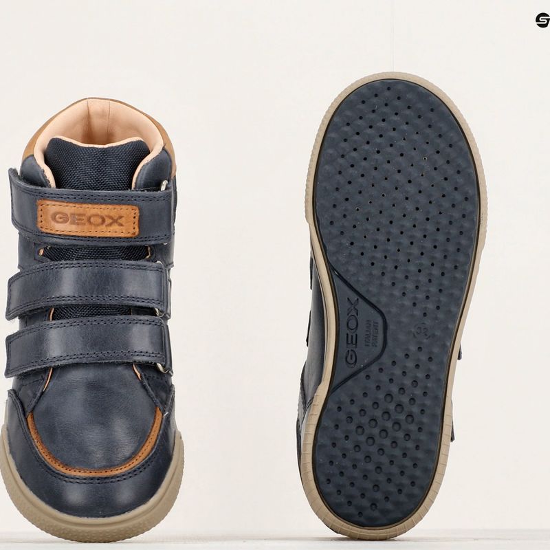 gyermekcipő Geox Poseido navy/cognac 15