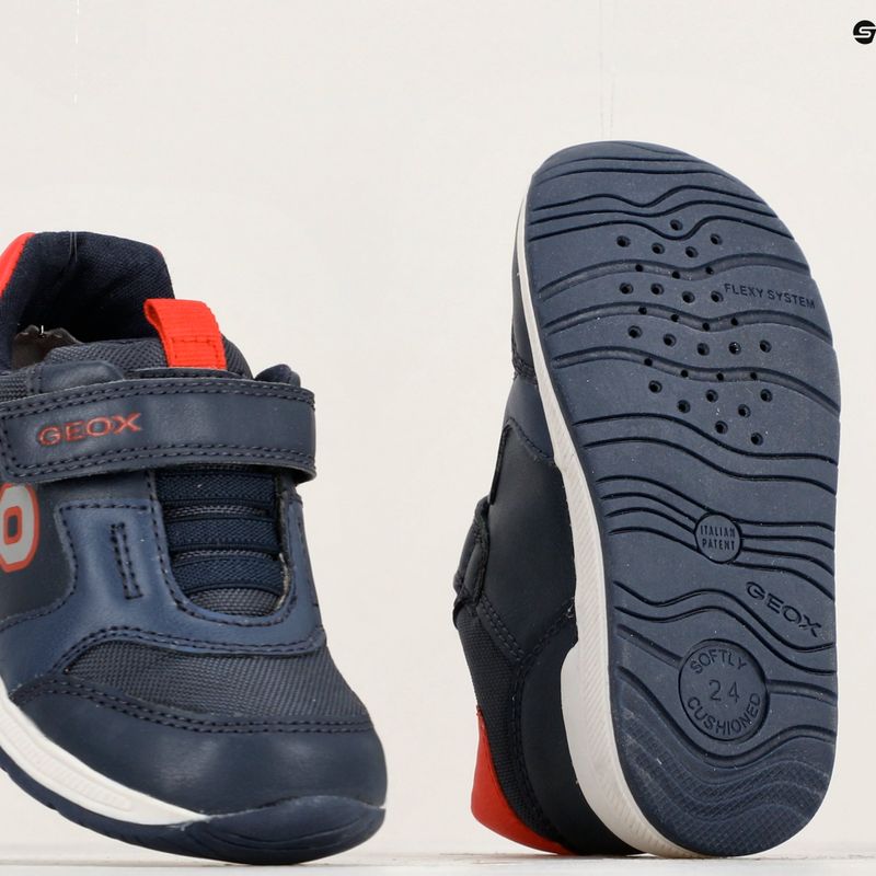 gyermekcipő Geox Rishon navy/red 15