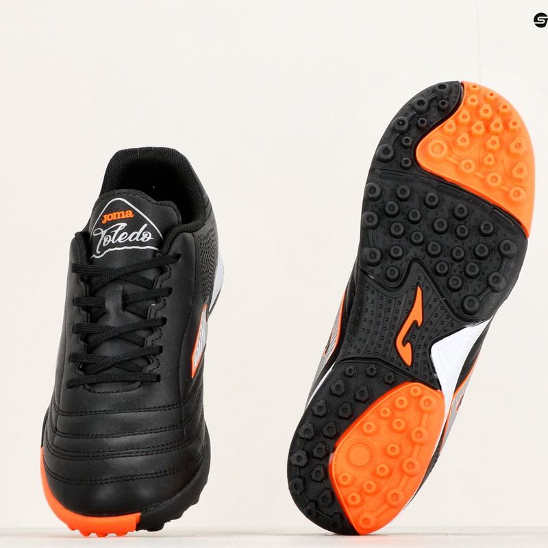 Gyermek focicipő Joma Toledo Jr TF black 8