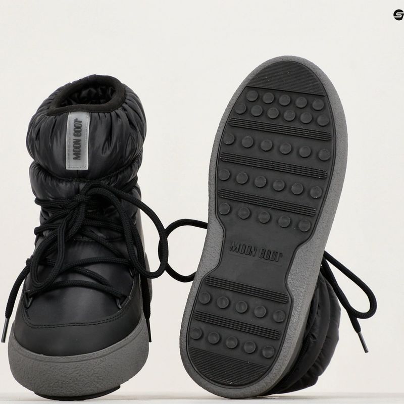 Női Moon Boot Ltrack Low Nylon WP hócsizma fekete 13