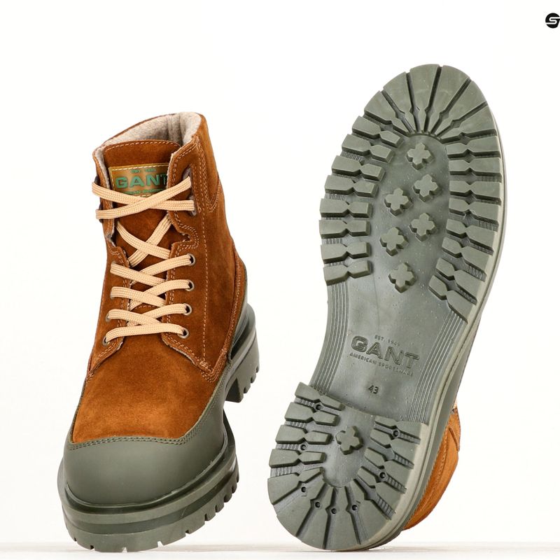 férfi cipő GANT Palrock dark brown 15