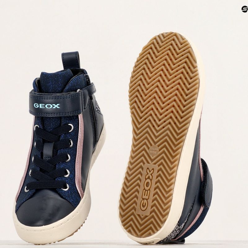 gyermekcipő Geox Kalispera navy/dark silver 15