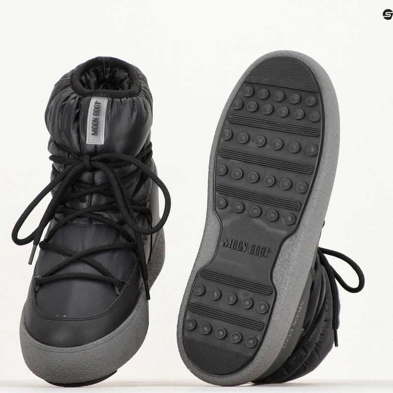 Férfi Moon Boot Mtrack Low Nylon WP hócsizma fekete 13