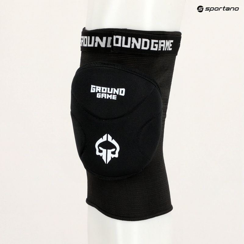 BJJ térdvédők GroundGame fekete BJJKNEEPADS 5