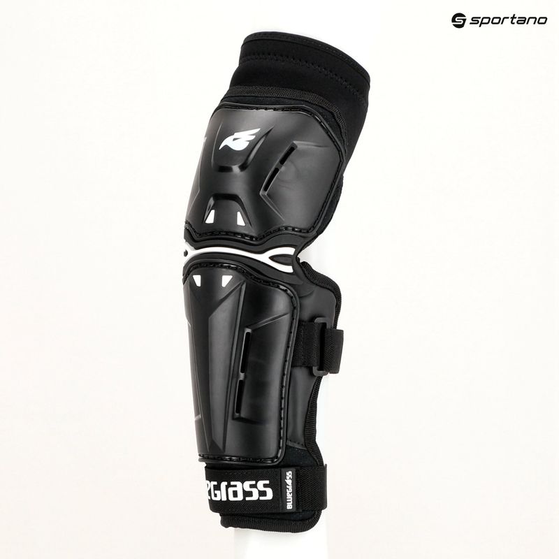 Bluegrass Big Horn könyökvédők fekete-fehér 3PP006M020 7