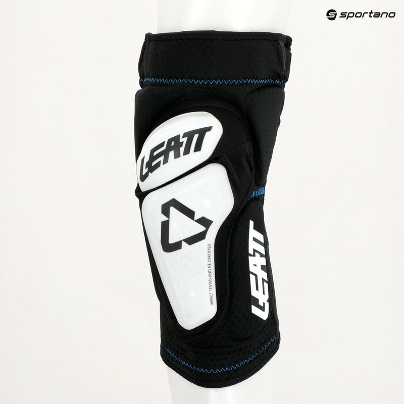 Leatt 3DF 6.0 térdvédő fekete-fehér 5018400490 5