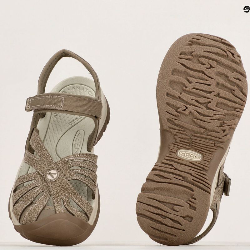 KEEN Rose brindle/shitake női trekking szandál 14