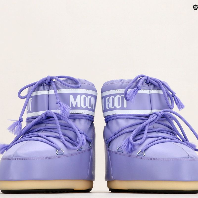 Női Moon Boot Icon Low Nylon lila hócsizma lilac 10