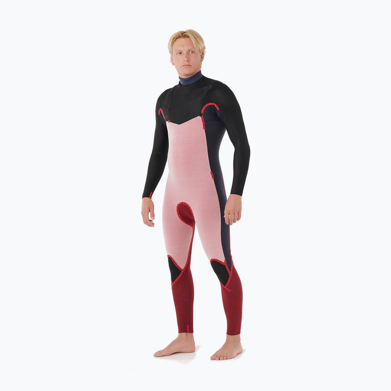 Férfi úszóruha Rip Curl Dawn Patrol 3/2mm Chest Zip electric cobalt 6
