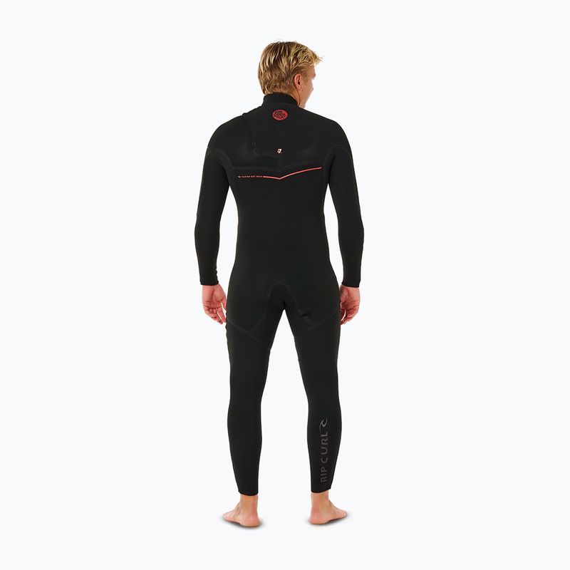 Férfi neoprén ruha Rip Curl F-Bomb Fusion 3/2 mm Chest Zip black 2