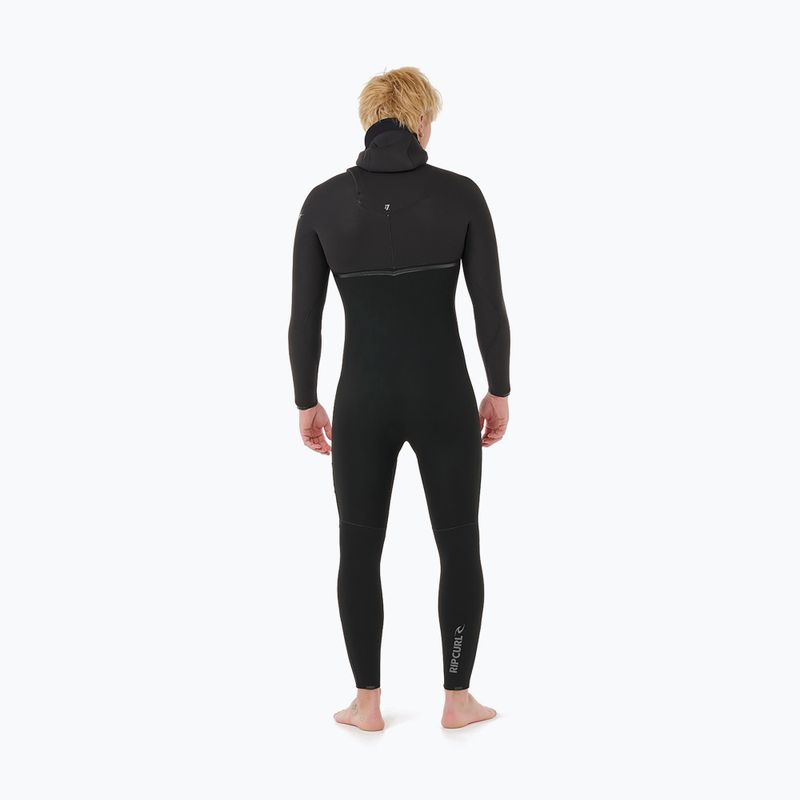 Férfi úszóruha Rip Curl E-Bomb Zf Hood 5/4 mm black 3