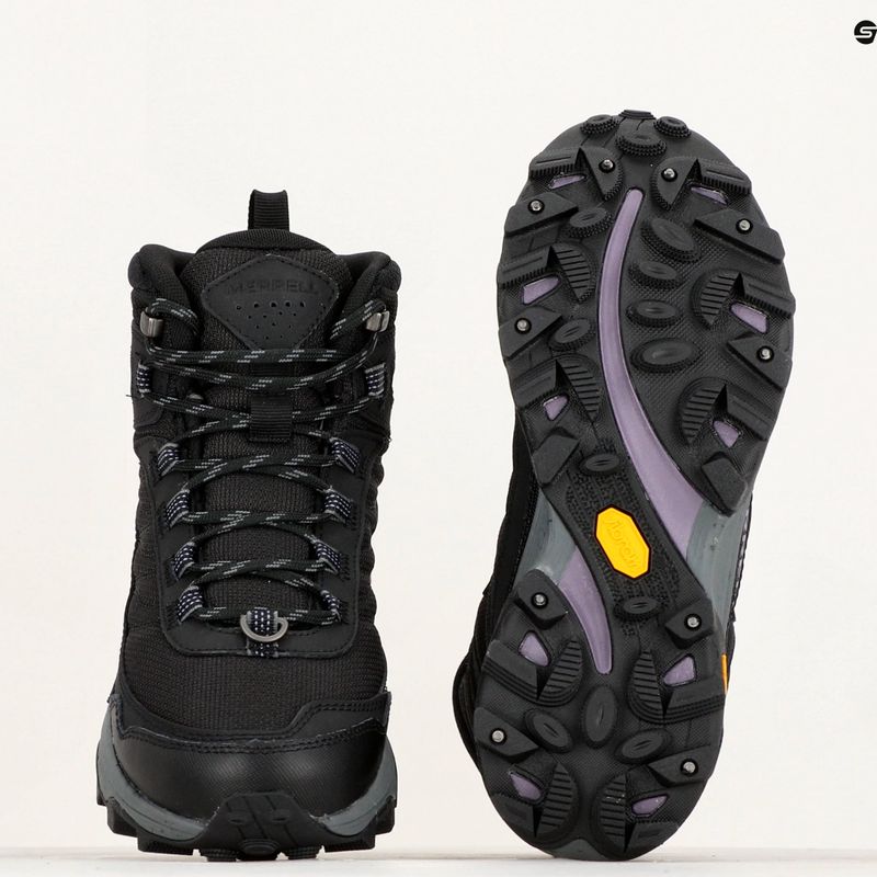 Női túrabakancs Merrell Moab Speed Thermo Spike Mid WP black 8