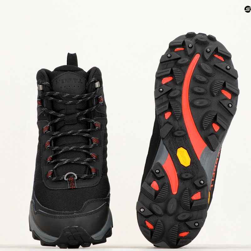 Férfi túrabakancs Merrell Moab Speed Thermo Spike Mid WP black 8