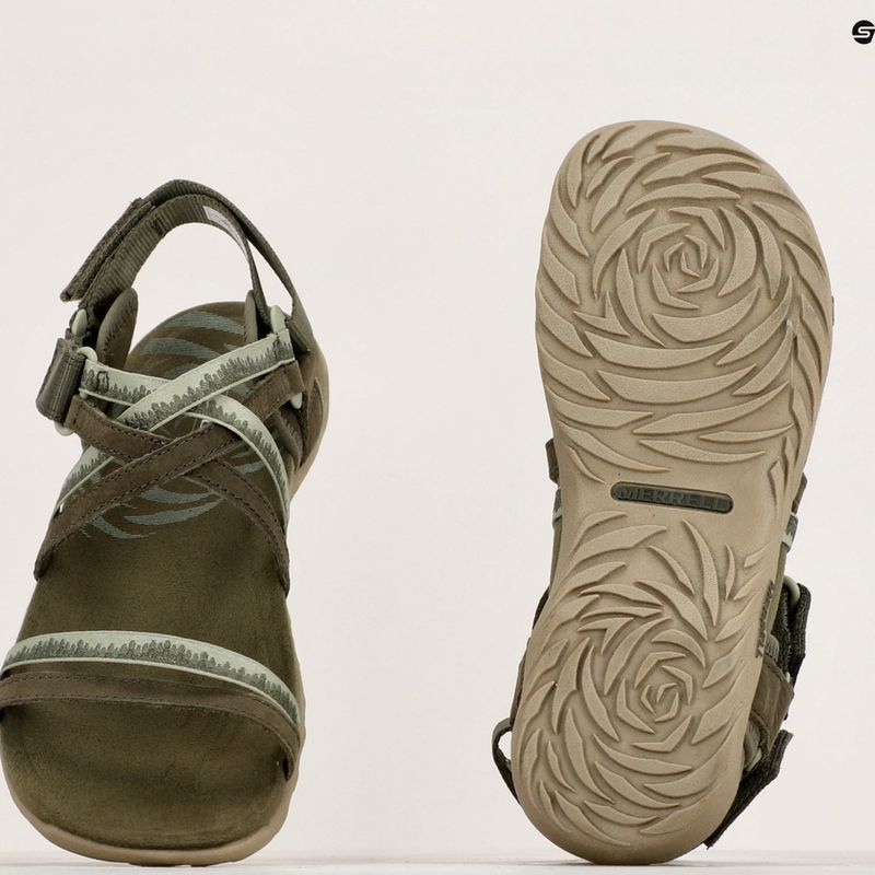 Merrell Terran 3 Cush Lattice olíva női szandál 8