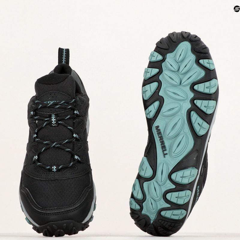 Női túracipő Merrell West Rim Sport GTX fekete 8