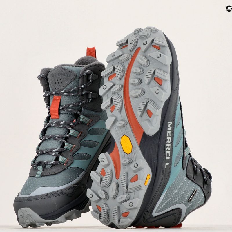 Női túrabakancs Merrell Moab Speed Thermo Mid WP monument 8