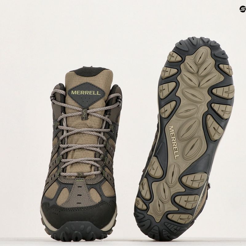 Férfi túracipő Merrell Accentor 3 Sport Mid GTX szikla boulder 9