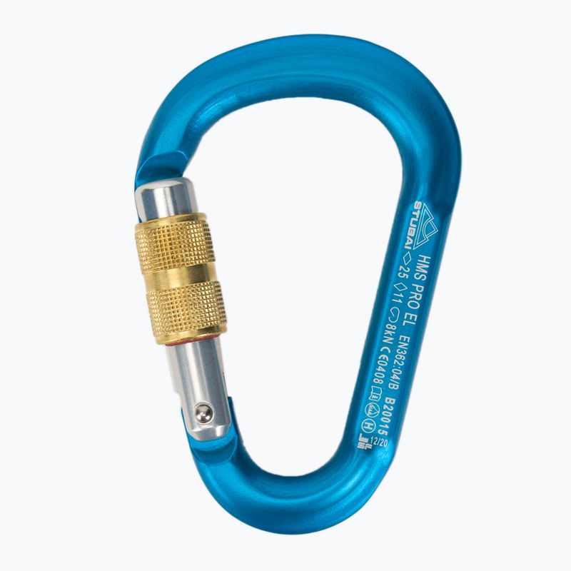 Stubai Hms Pro Easylock karabiner kék 2