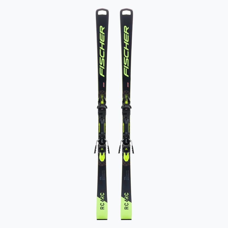 Férfi lesikló síléc Fischer RC4 WC RC MT fekete + RC4 Z12 PR P06020