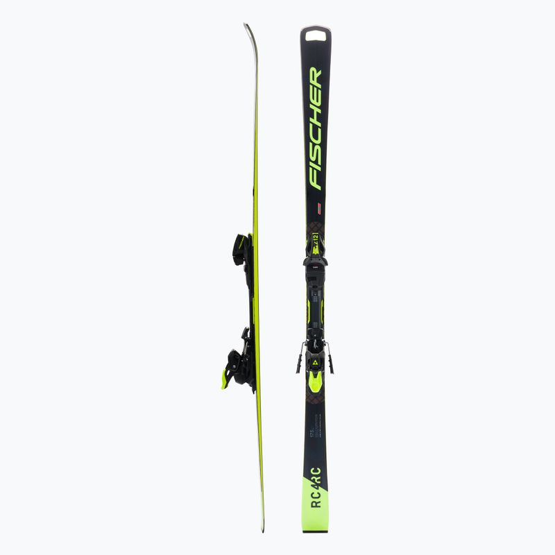 Férfi lesikló síléc Fischer RC4 WC RC MT fekete + RC4 Z12 PR P06020 2