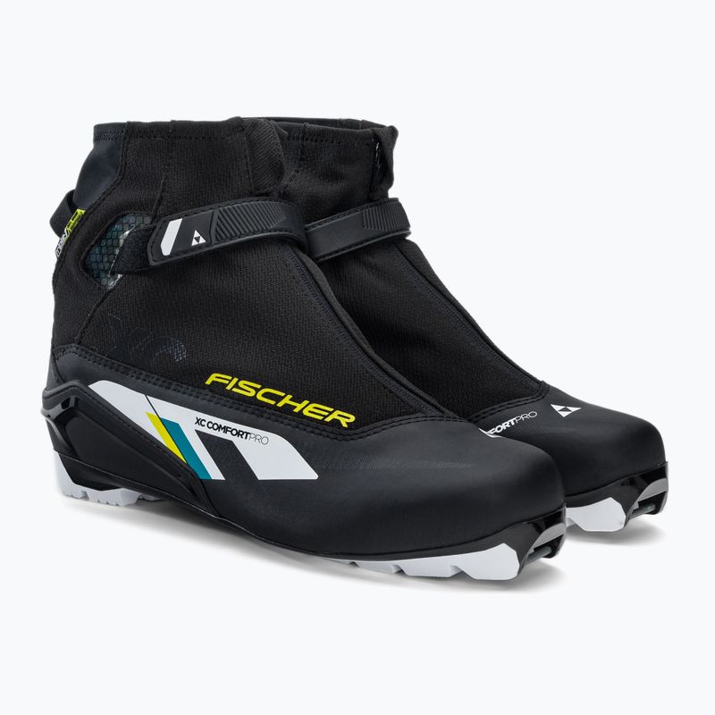 Fischer XC Comfort Pro sífutócipő fekete/sárga S20920 4