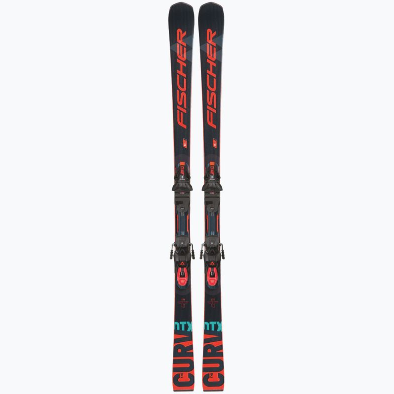 Fischer The Curv DTX MT + RSX Z12 PR lesiklás síléc fekete A08221 T30421 10