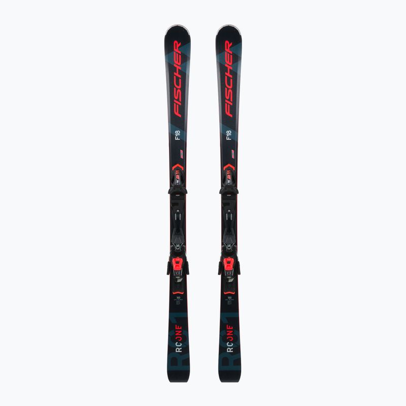 Lejtő síléc Fischer RC ONE F18 AR + RS 11 PR fekete A32421 T40221