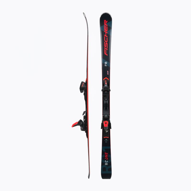 Lejtő síléc Fischer RC ONE F18 AR + RS 11 PR fekete A32421 T40221 2