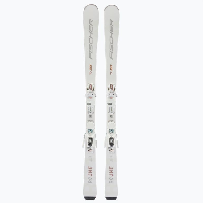 Női lesiklás síléc Fisher RC ONE LITE 72 SLR + RS9 SLR fehér P15221