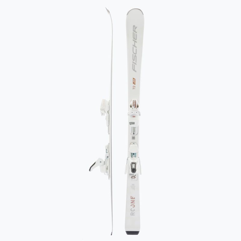 Női lesiklás síléc Fisher RC ONE LITE 72 SLR + RS9 SLR fehér P15221 2