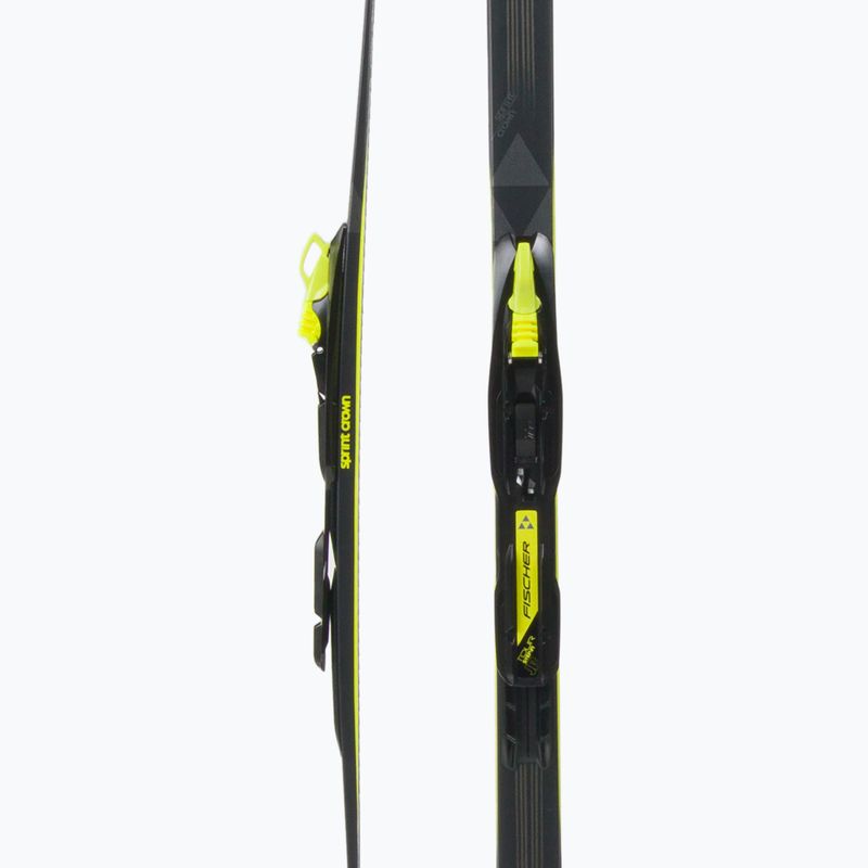 Fischer Sprint Crown + Tour Step-In gyermek sífutó síléc fekete és sárga NP63019V 5