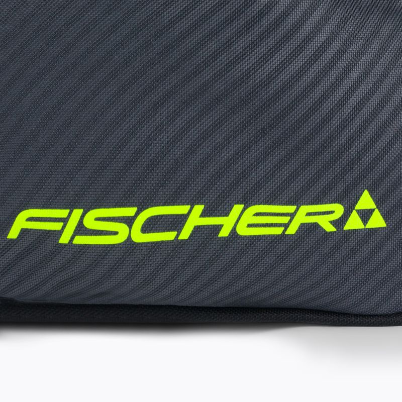 Fischer Backpack Race síhátizsák fekete-sárga színben 4