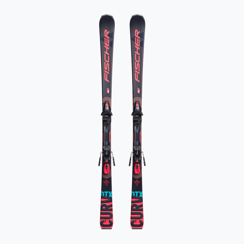 Fischer The Curv DTX MT + RSX Z12 PR lesiklás síléc fekete A08221 T30421