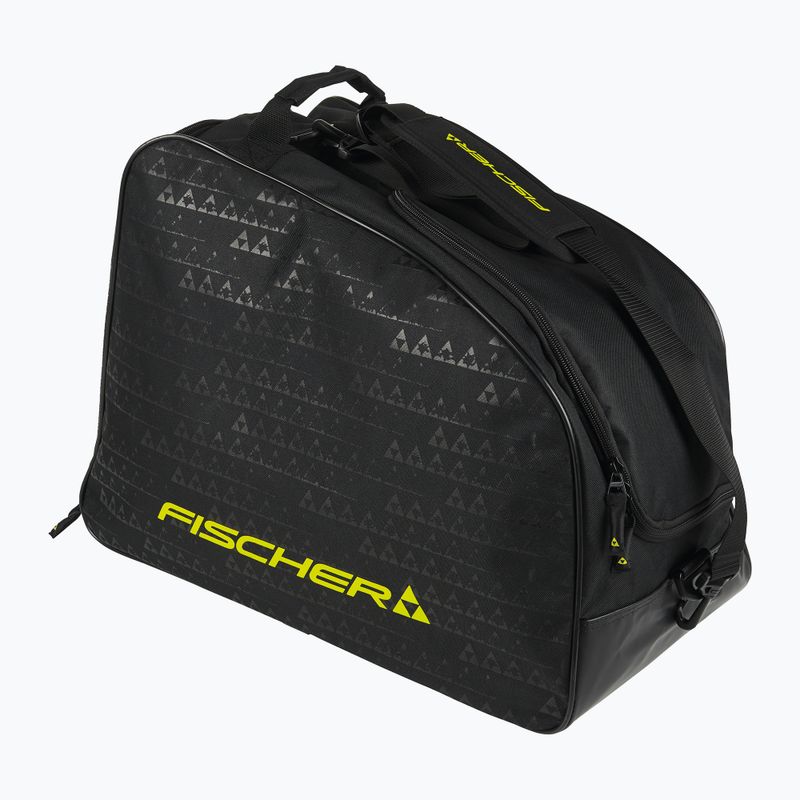 Síbakancs táska i kask Fischer Boot Helmet Bag Alpine Eco 45 l black/yellow